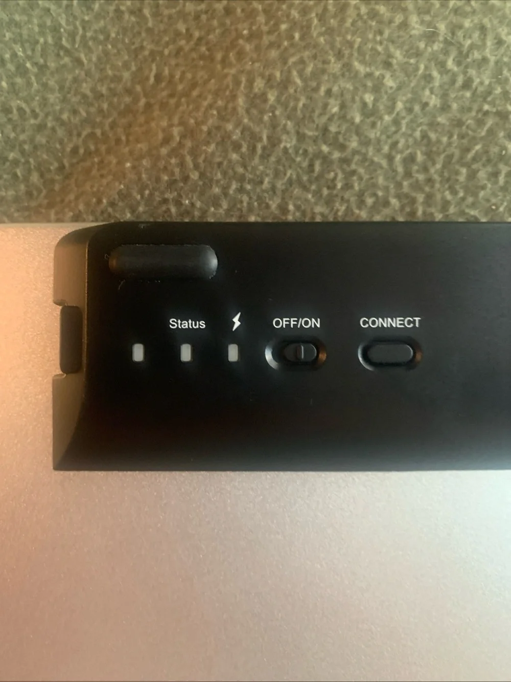 GUC Sharkk Slim Bluetooth Backlit Keyboard. Model: ABK06. Black